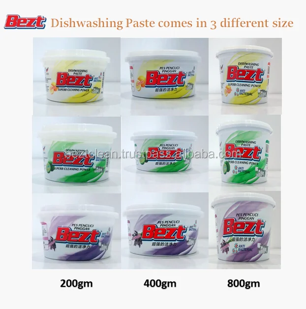 Biodegradable Multi purpose Dishwashing Paste Detergent Paste Solid Dish Washing Paste