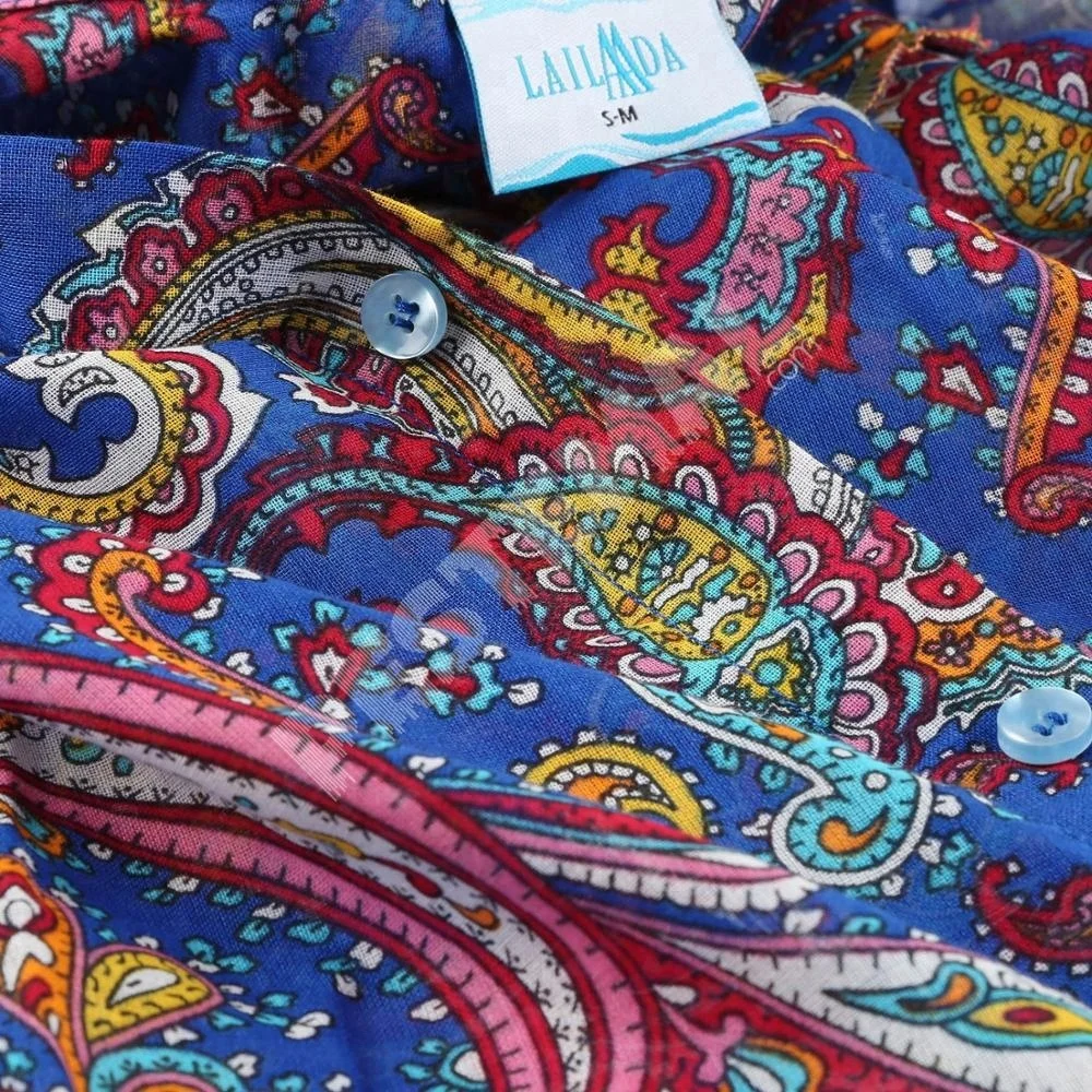 Saks Blue Colored Wholesale Jacquard Nice Shirts for Men with Custom Packing Private Label Service and Fast Shipping %100 Cotton