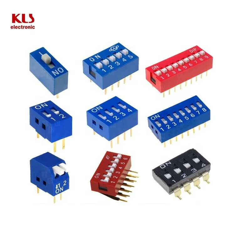 Good quality 190 KLS brand 3 pin smd dip switch