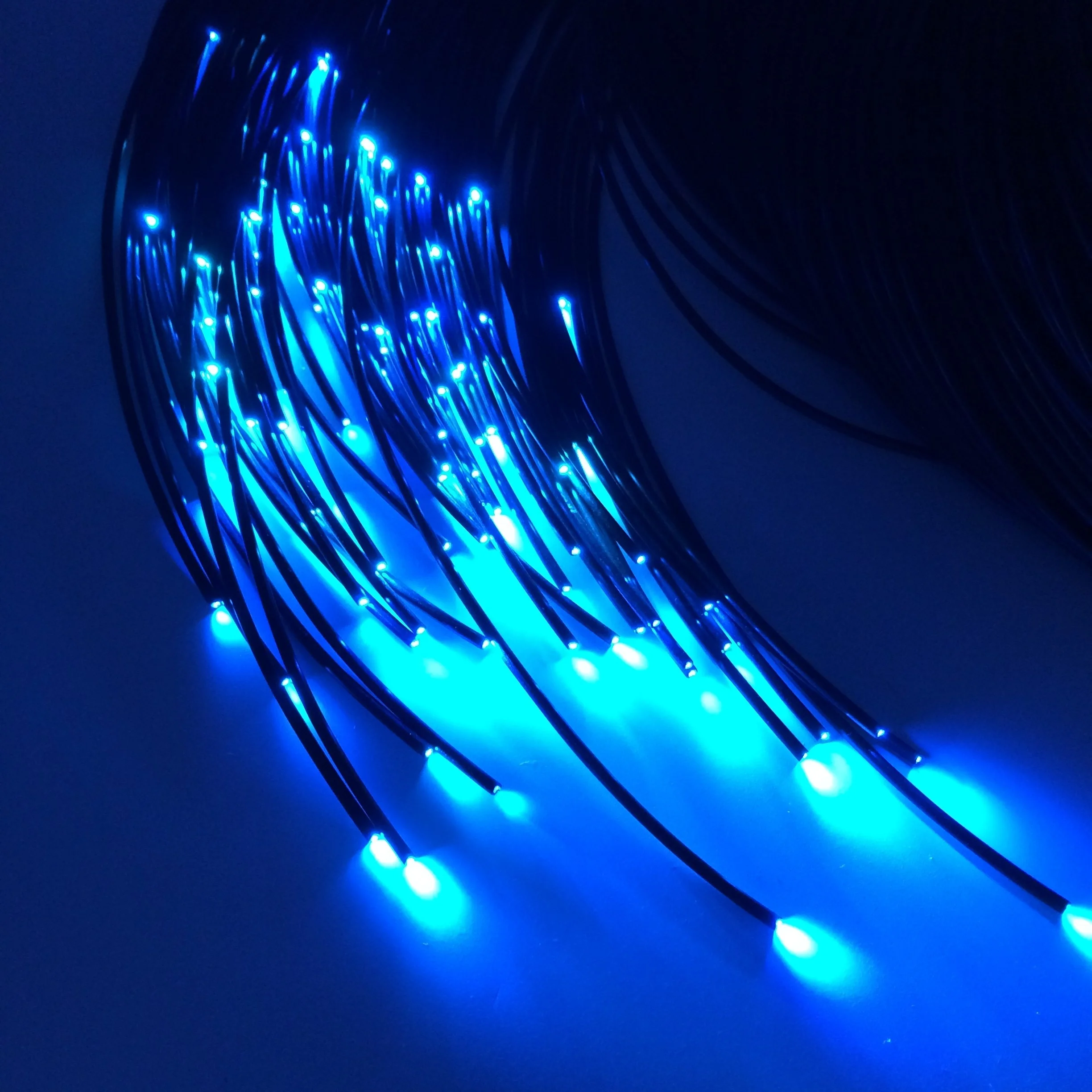 1.0/2.2mm fiber optic lighting cable for pool light