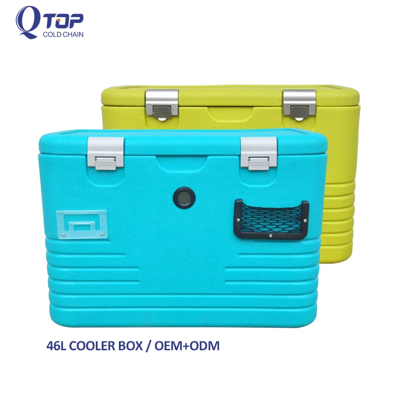 46L portable cooler ice chest cooler for Automotive present