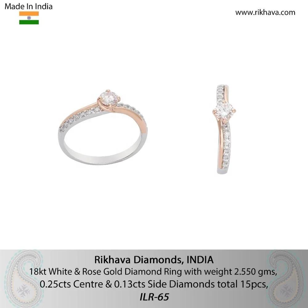 
Diamond Ring for Women (FREE SHIPMENT ON PURCHASES MORE THAN $2000. IMPORT DUTIES & TAXES TO BE BORNE BY CLIENT) 