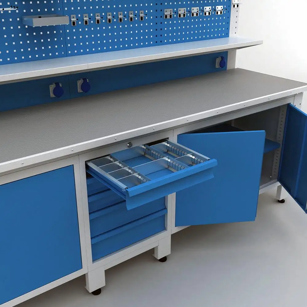 Metal Workbench Tool Cabinet for Repair Services