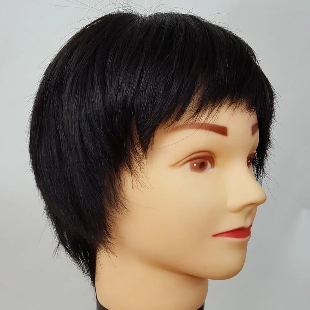 Short hair wig best wholesale price for 100% full cuticle hair extensions made in Vietnam