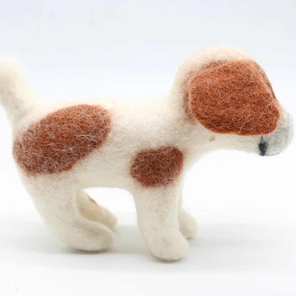 Hot Sale Felt Coco Dog Educational Stuffs for Kids