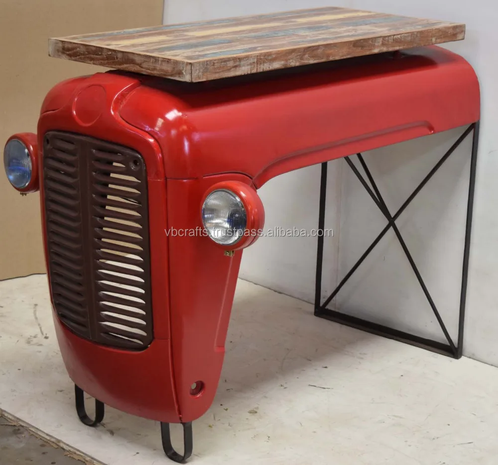 Industrial Modern Tractor Part Modified Urban Modern Indian Home Hotel Cafe Restaurant Bar Table