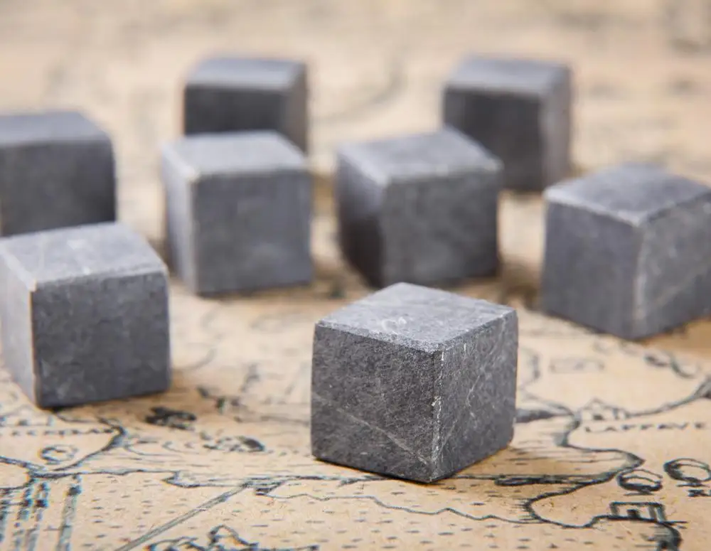 2*2*2 cm pebble cube soapstone