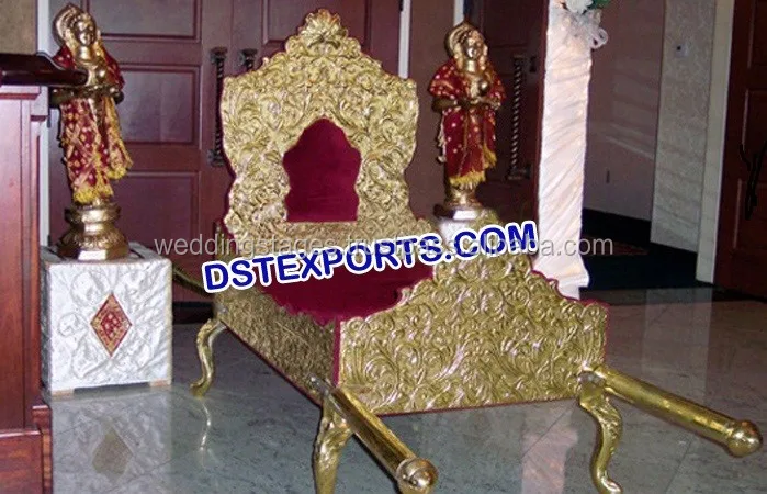 Indian Wedding Silver Peacock Palki Latest Indian Wedding Metal Palki Buy wedding palanquin for bride entry