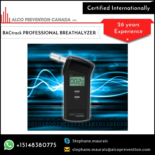 Premium Quality Alcohol Breathalyzer for Professional Use
