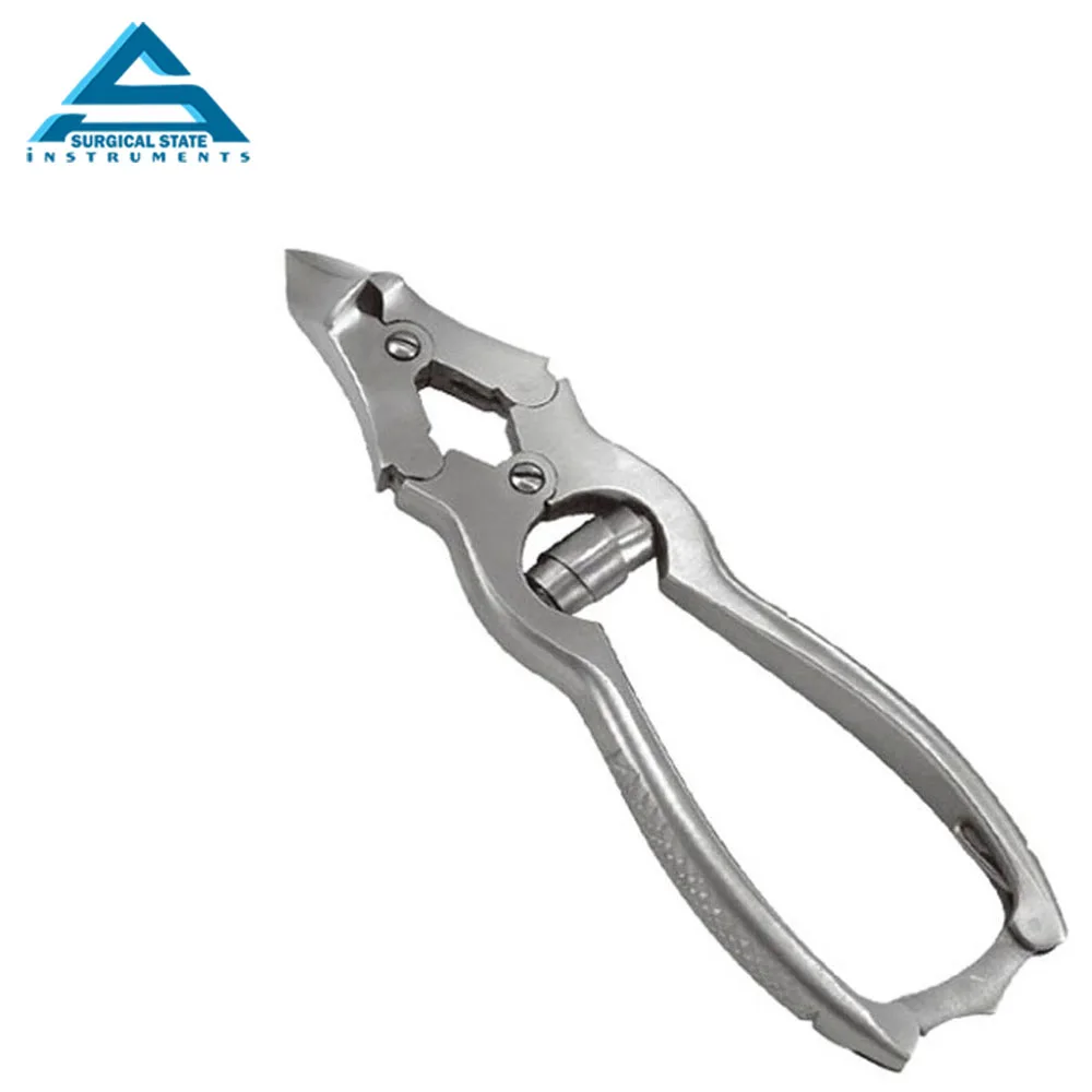 Professional Plastic handle beauty instruments CUTICLE NIPPER j2 Stainless Steel Nail Cutter