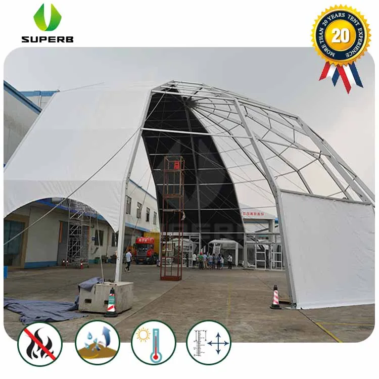 Large Outdoor Igloo Geodesic Dome Tent Waterproof and Fireproof with PVC Coated Aluminium and Steel Frame for Garden Use