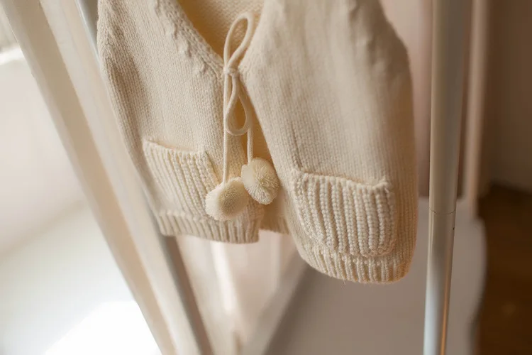 
F10717A Autumn girls bottoming sweater Korean baby cute sweater vest baby clothes 