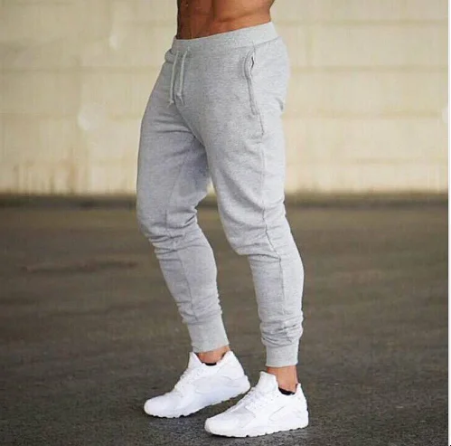 Top Men Pants New Fashion Men Jogger Pants Men Fitness Bodybuilding Gyms Pants For Runners Clothing Autumn Sweatpants