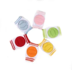 2019 breathable Children cute cotton baby crawling knee pads