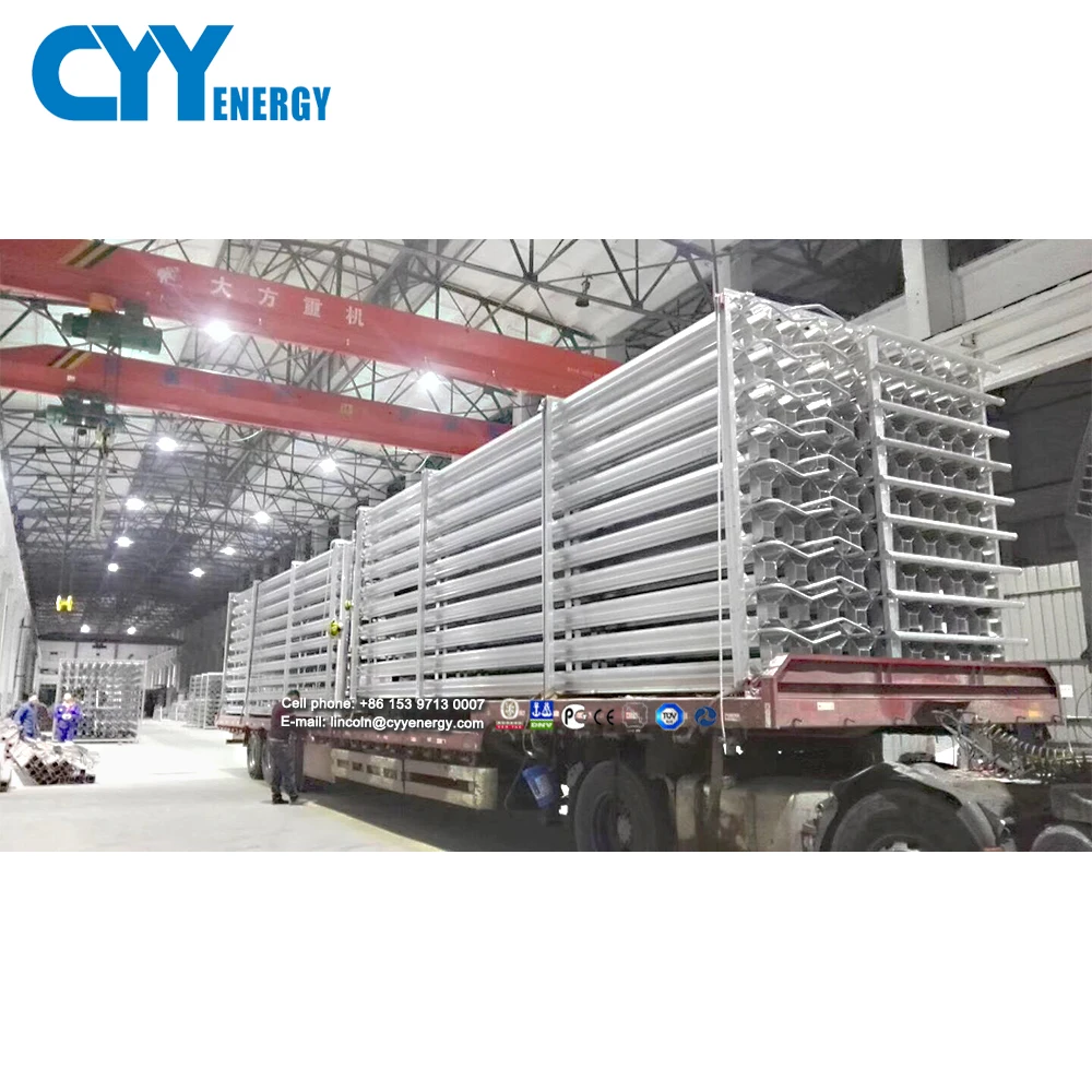 High Quality 150Bar LCo2  LOX/LIN LAR Ambient Gasifier/ Vaporizer