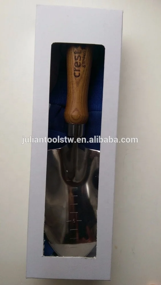 2pc Garden Trowel and Weeding Fork Wooden Handle Gift Set