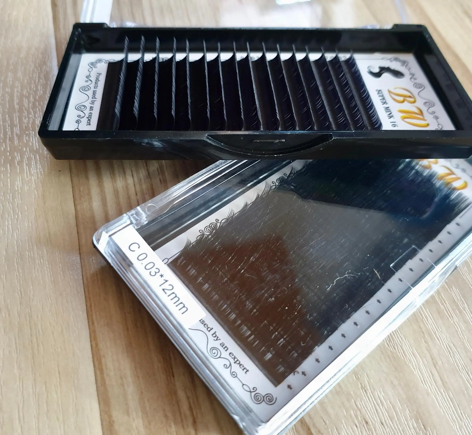 
eyelash extension private label eyelashes 0.03 super mink fur false eyelash extension-made in Vietnam 