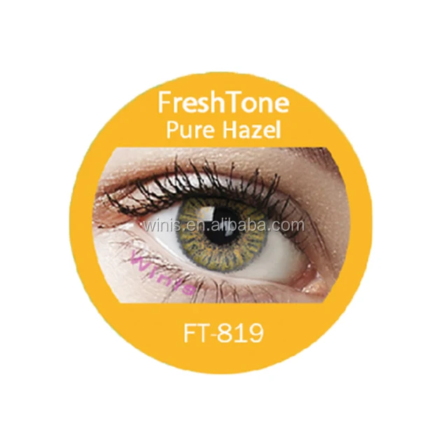 New Look 50 colors Korean Factory price hot selling Natural Look FreshTone color contact lens
