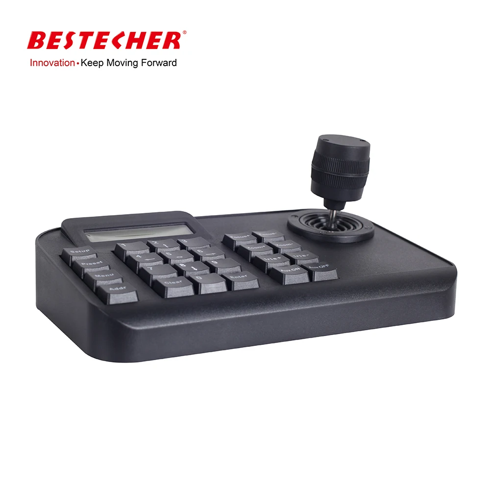Bestech 3D Analog Camera PTZ DVR Joystick Keyboard Controller For Analog AHD Camera