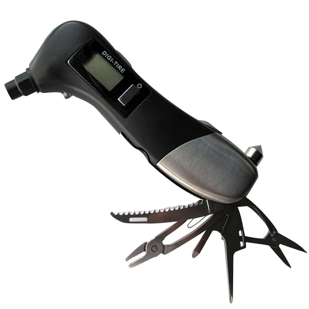 
with of the swiss army knife digital tire pressure gauge 