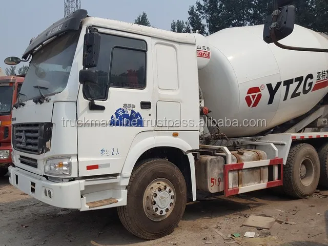 
Good Condition Sinotruk Used 10 Wheels Howo Mixer Truck 10 cbm for sale 