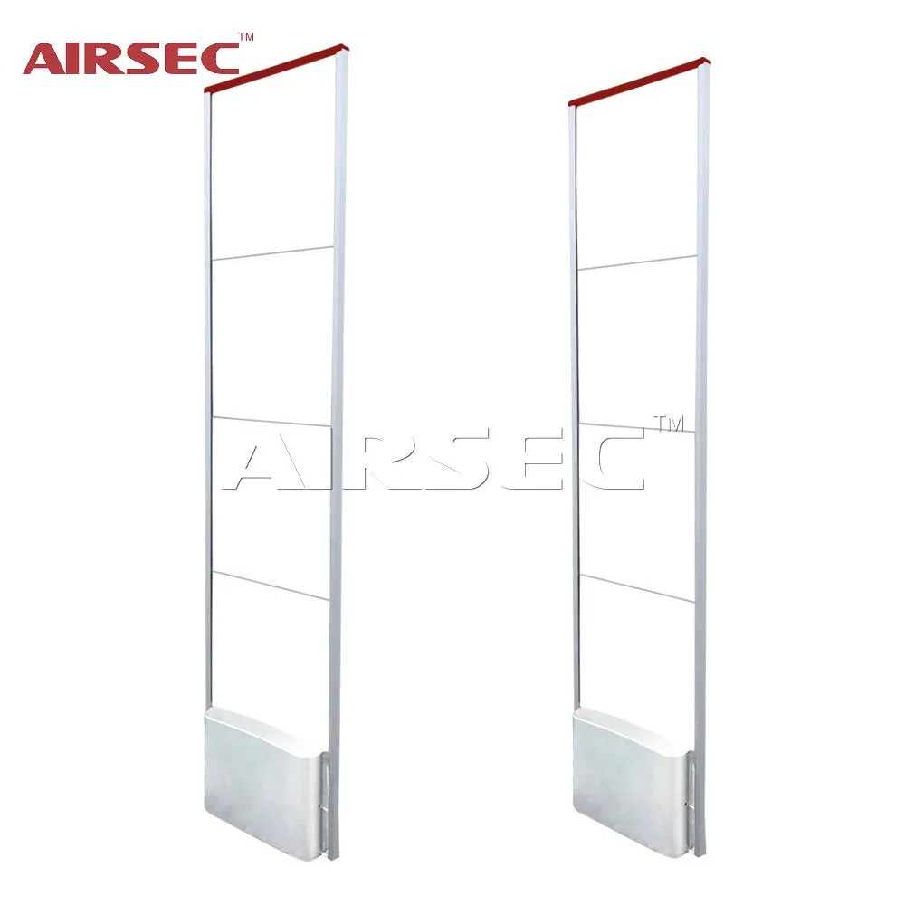 
 Airsec Retail Shopping Mall Shoplifting Prevention Devices  Anti Theft Alarm Sensors 8.2MHz RF Acrylic Gate  