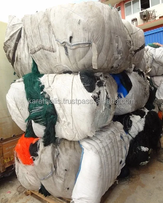 
PE (POLYETHYLENE) FISH NET BALES SCRAP WASTE 