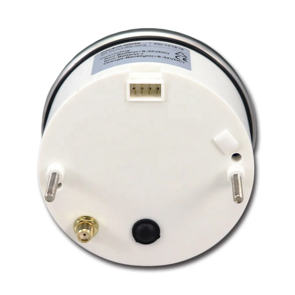 85mm GPS speedometer with odo meter marine gauge