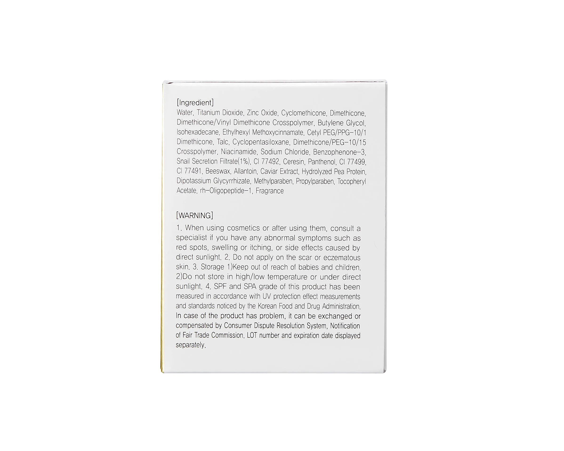 GMP Korea  SPF50+PA+++ whitening  anti-wrinkle  anti-UVA/UVB blemish concealer Dr.Bonita Snail  BB cream cushion 15g+15g refill