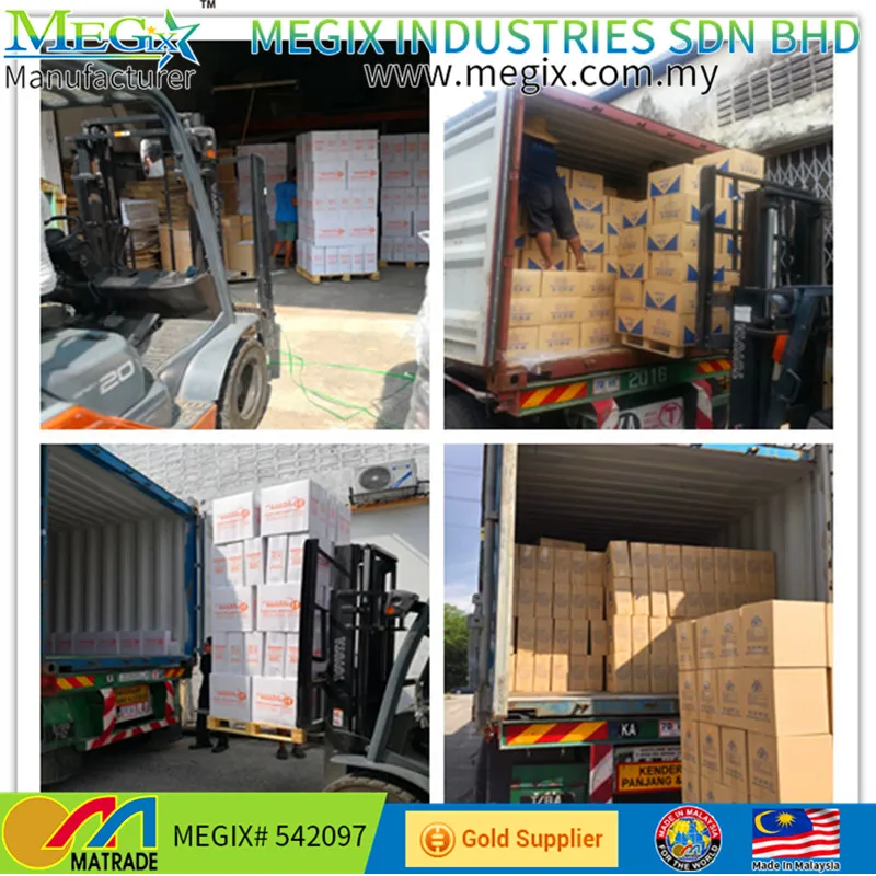 
Made in Malaysia MEGIX BPA FREE 48gsm 21/4 inch POS cash receipt register paper 57mm thermal paper 