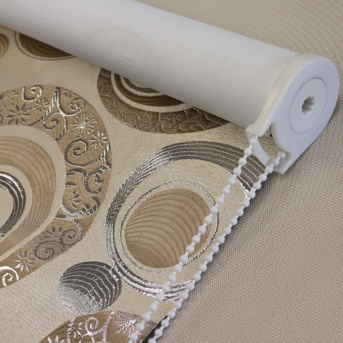 Elegant 100% Blackout Thick Fabric Luxury Roller Blinds