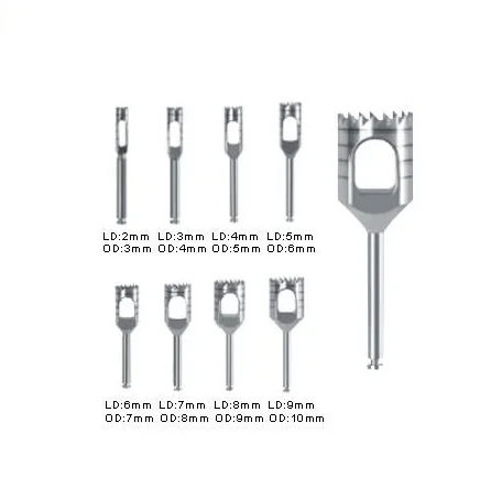 
Dental implants Terphine Drills set stainless steel 