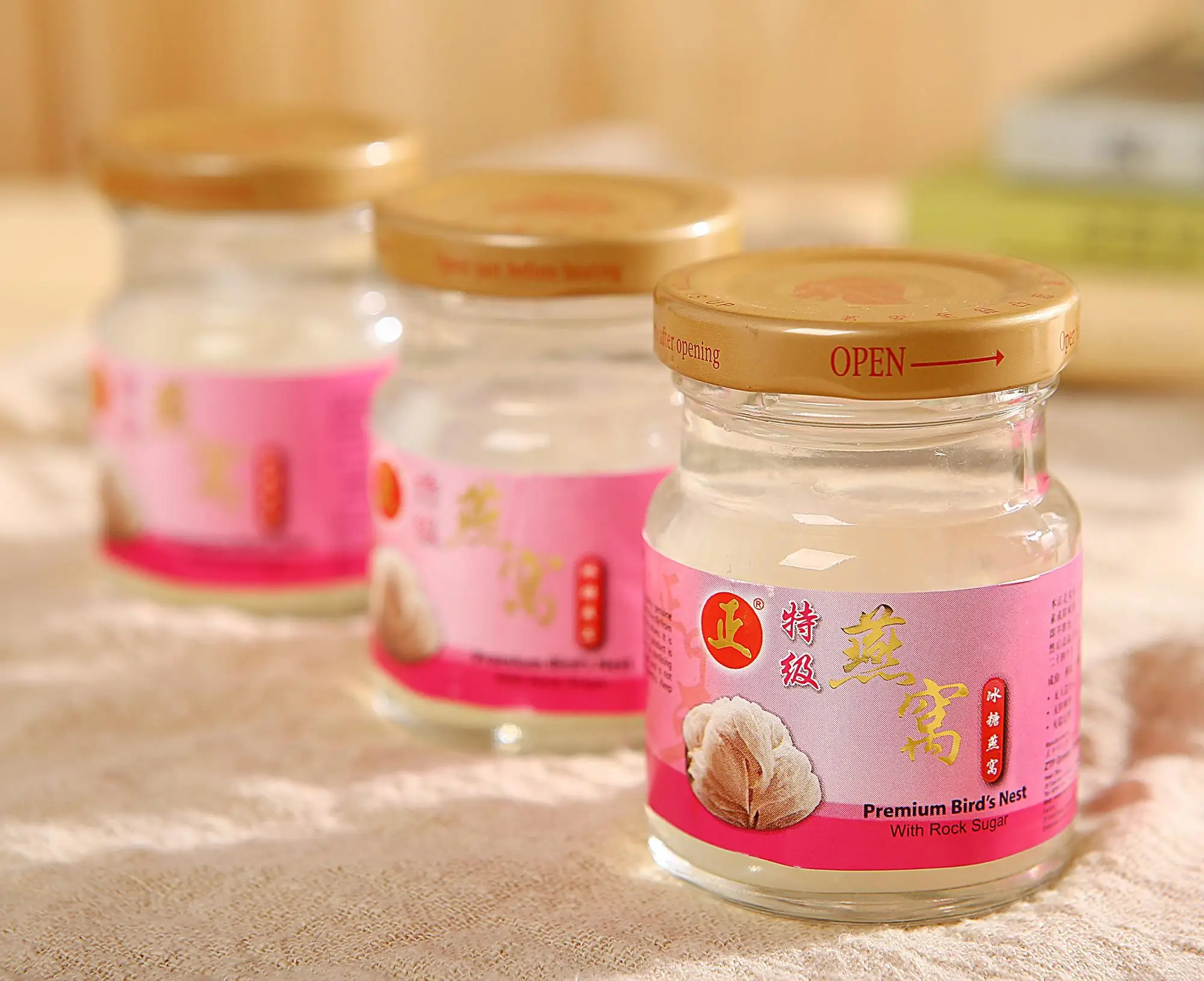 Высшее качество, птичье гнездо, напиток Yan Wo с Горным сахаром