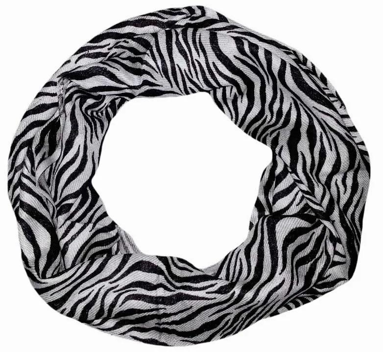 High Quality 100% Viscose Infinity Loop Scarf Elegant Printed Design Soft and Elegant for Winter Season Adult Department