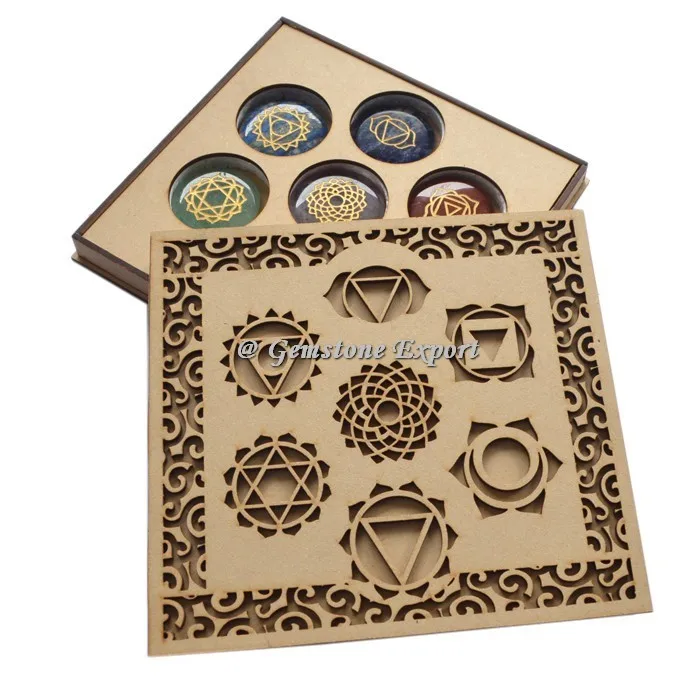 Wholesale 7 Chakra Set | Buy Online Seven Chakra Sets With Chakra set Box - Gemstone Export