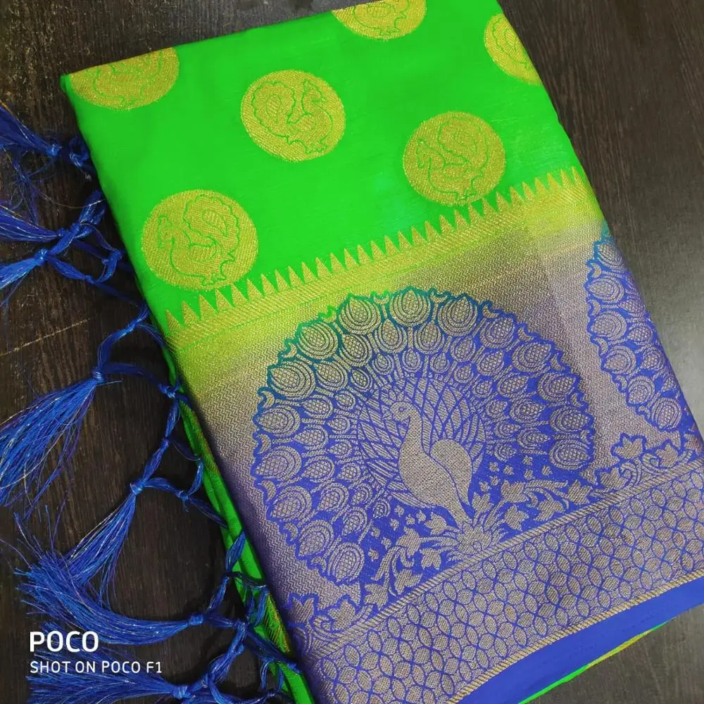 Patli Pallu Style Indian Party Wear Saree / Sari / Shari