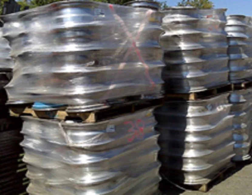 Колесный лом из алюминиевого сплава 99.99%