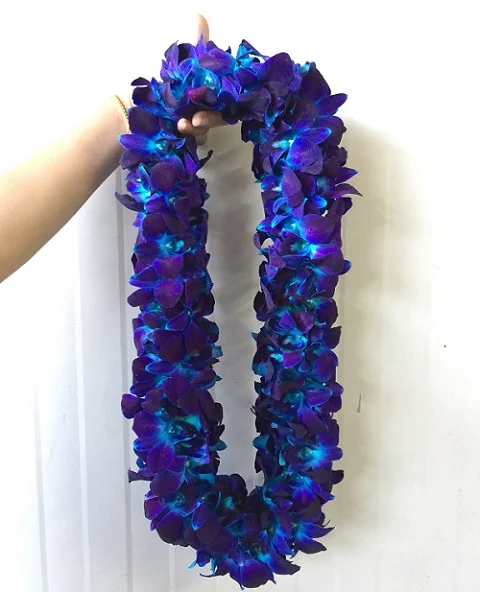 
Hawaiian Hawaii Double Flower Orchids Lei @Premium quality, Best Price, try us!! 