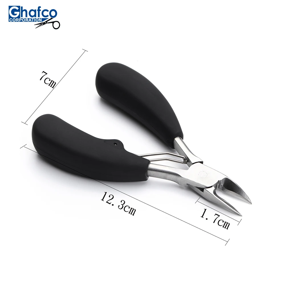 Stainless Steel Nail Art Cuticle Nipper custom color custom logo