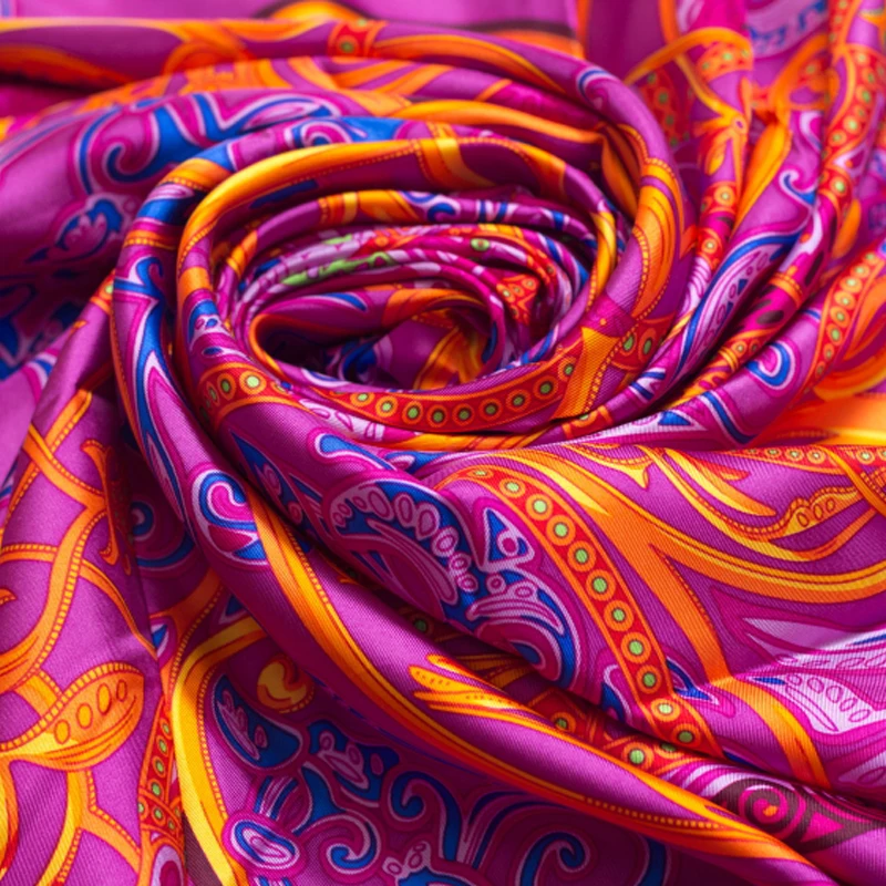 
Factory Wholesale Custom Digital Printed Natural Twill Silk Fabric  (50039560366)