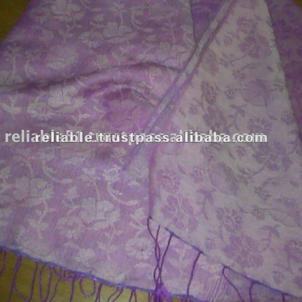 New Design Winter Printed Silk Shawl