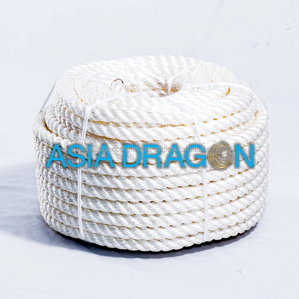 Industrial 8mm nylon string polyester rope recycled rope