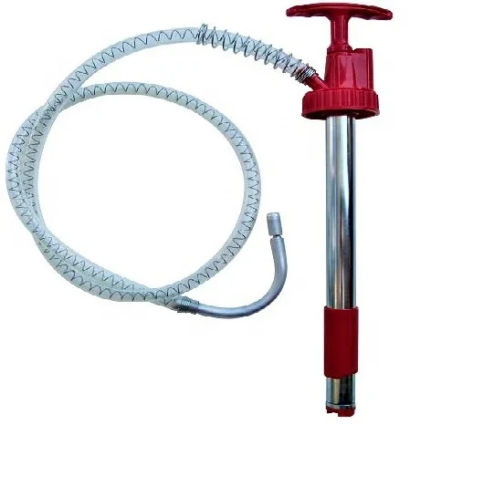 SELF-PRIMING DOWN HAND STROKE PISTON ACTION 5 GALLON DRUM PUMP WITH 3 FEET HOSE (GS-5543B)