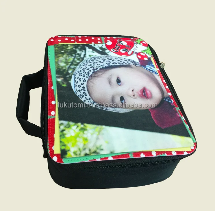 
Soft Sublimation Insulated Cooler Lunch Bag 
