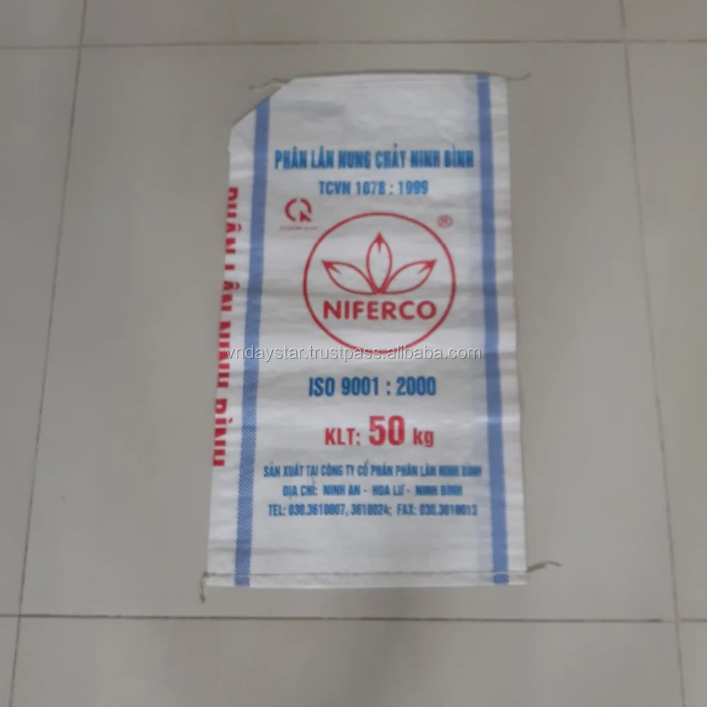New Design PP Woven Bag 50kg Made In Vietnam