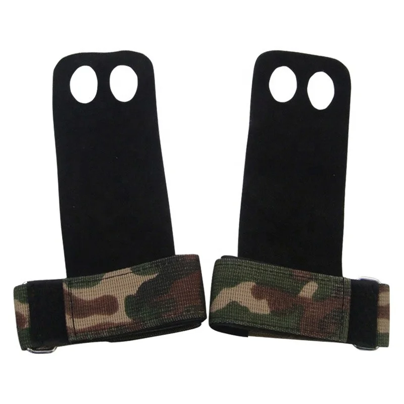 Wholesale Weightlifting Palm Grip Genuine Leather OEM Custom Logo Gym Exercise Protect your Hand palm grip