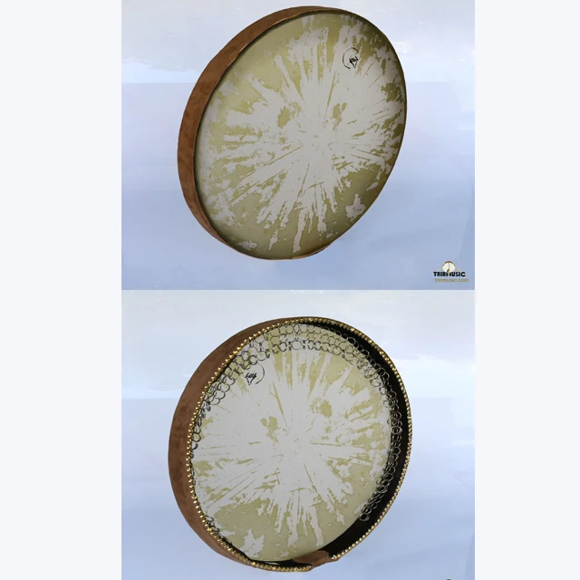 Professional Habibi Persian Daf Erbane Drum With Soft Case