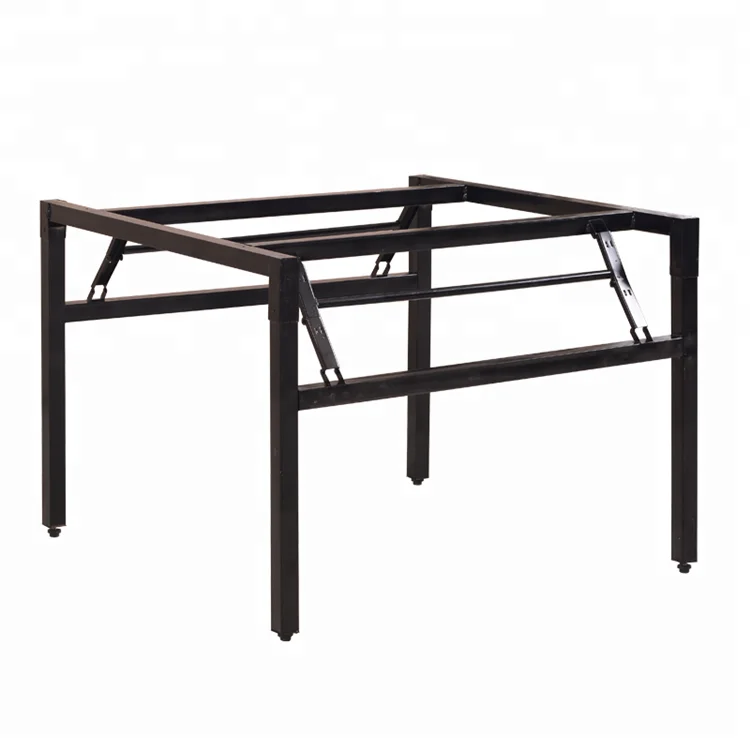 metal table leg for 5ft*5ft folding round PVC banquet table for event