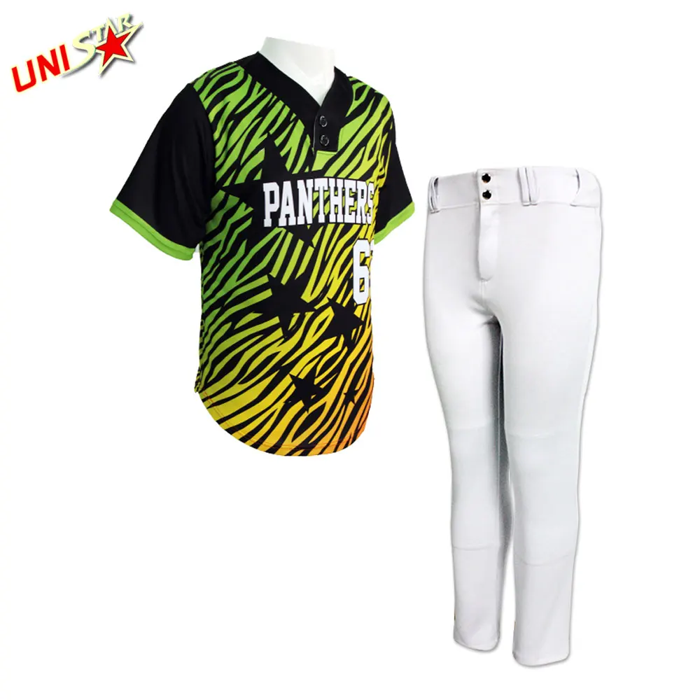 Sublimated Baseball Uniform For Sale