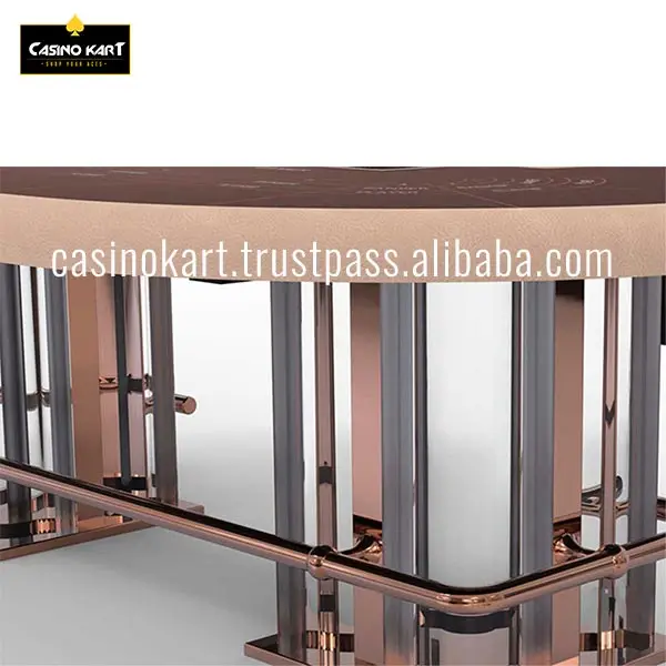 Professional Modern Baccarat Lagoon Table For Casino Poker Playing Cards Available In Standard Sizes